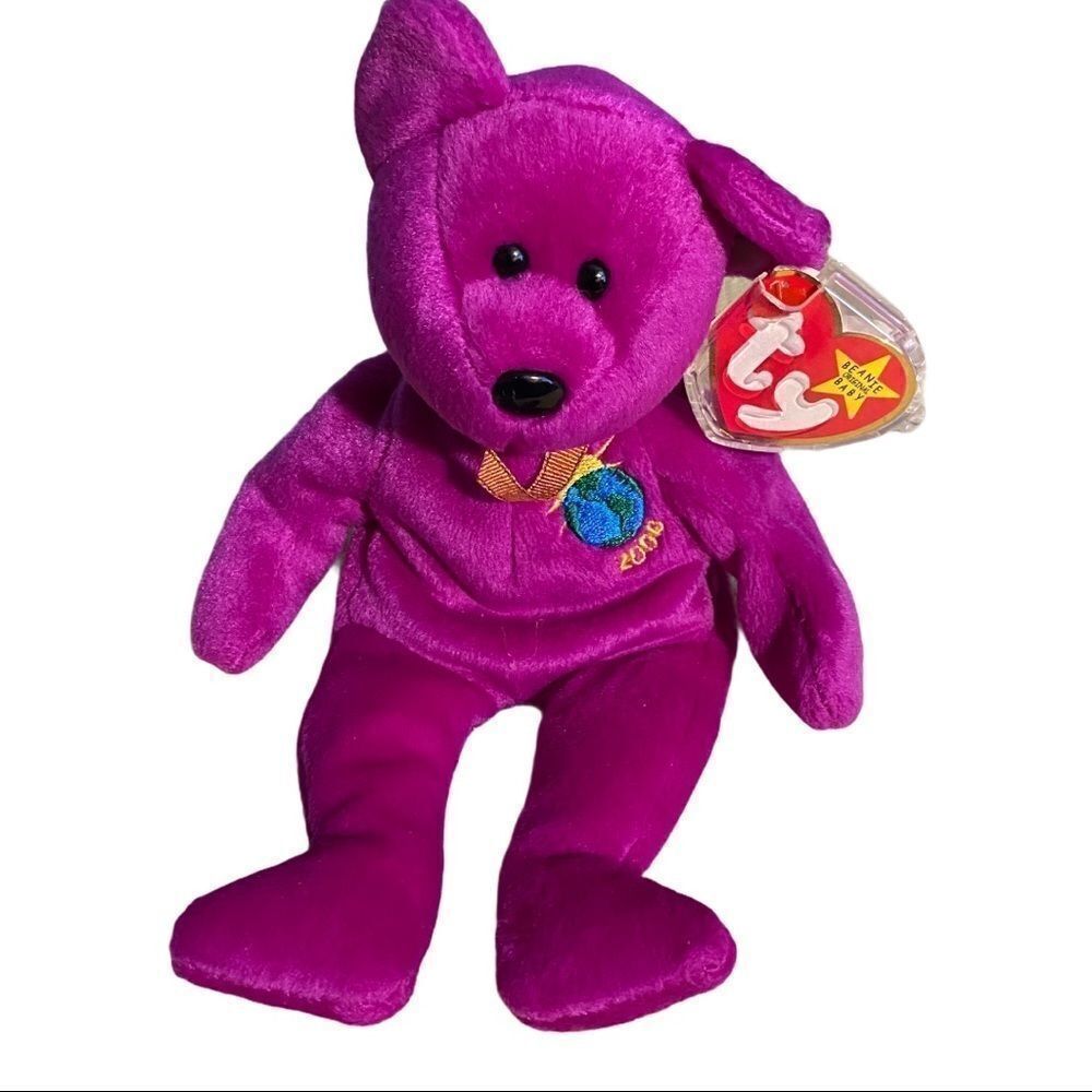 Ty Millennium Beanie Baby Bear NWT Vintage